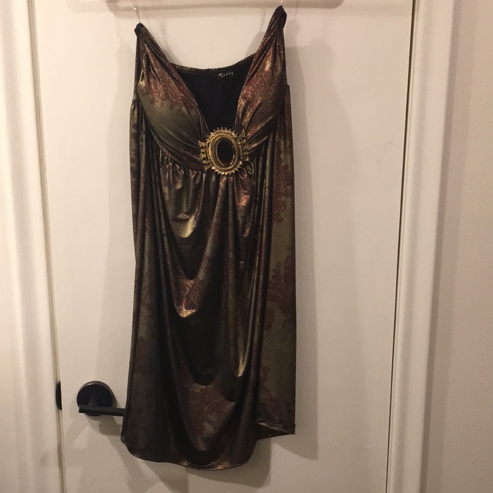 Strapless dress